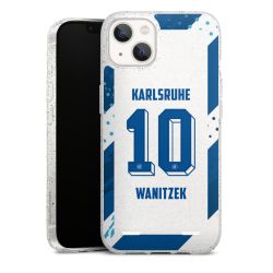 Carry Case Hülle Transparent/glitter ohne Band