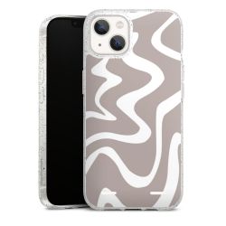 Carry Case Hülle Transparent/glitter ohne Band