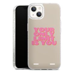 Carry Case Hülle Transparent/glitter ohne Band