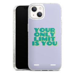 Carry Case Hülle Transparent/glitter ohne Band