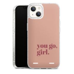 Carry Case Hülle Transparent/glitter ohne Band