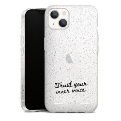 Carry Case Hülle Transparent/glitter ohne Band