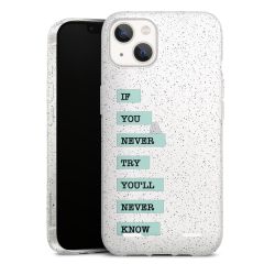 Carry Case Hülle Transparent/glitter ohne Band