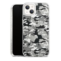 Carry Case Hülle Transparent/glitter ohne Band