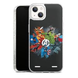 Carry Case Hülle Transparent/glitter ohne Band