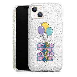 Carry Case Hülle Transparent/glitter ohne Band