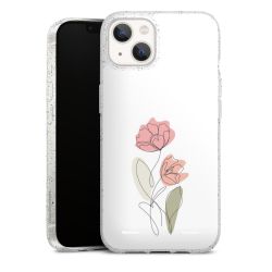 Carry Case Hülle Transparent/glitter ohne Band