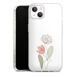 Carry Case Hülle Transparent/glitter ohne Band