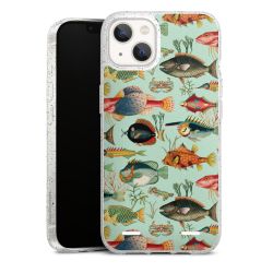 Carry Case Hülle Transparent/glitter ohne Band