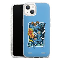 Carry Case Hülle Transparent/glitter ohne Band