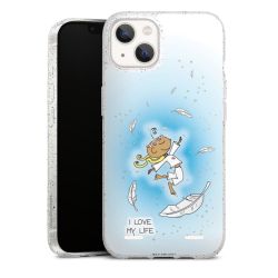 Carry Case Hülle Transparent/glitter ohne Band