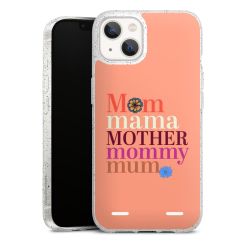 Carry Case Hülle Transparent/glitter ohne Band