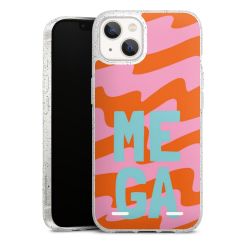 Carry Case Hülle Transparent/glitter ohne Band