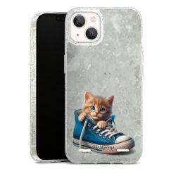 Carry Case Hülle Transparent/glitter ohne Band