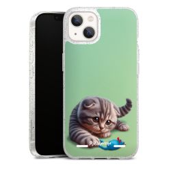 Carry Case Hülle Transparent/glitter ohne Band