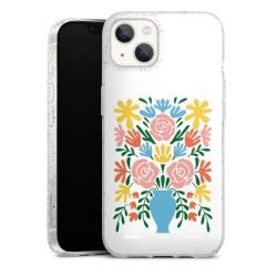 Carry Case Hülle Transparent/glitter ohne Band