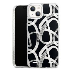 Carry Case Hülle Transparent/glitter ohne Band