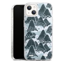 Carry Case Hülle Transparent/glitter ohne Band