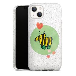 Carry Case Hülle Transparent/glitter ohne Band