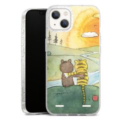 Carry Case Hülle Transparent/glitter ohne Band