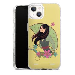 Carry Case Hülle Transparent/glitter ohne Band