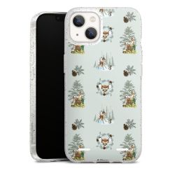 Carry Case Hülle Transparent/glitter ohne Band