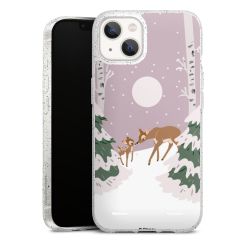 Carry Case Hülle Transparent/glitter ohne Band