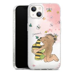 Carry Case Hülle Transparent/glitter ohne Band