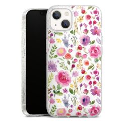 Carry Case Hülle Transparent/glitter ohne Band