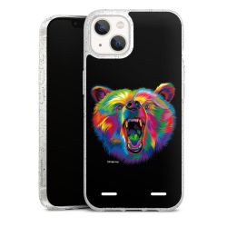 Carry Case Hülle Transparent/glitter ohne Band