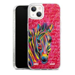 Carry Case Hülle Transparent/glitter ohne Band