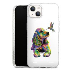 Carry Case Hülle Transparent/glitter ohne Band