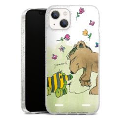 Carry Case Hülle Transparent/glitter ohne Band