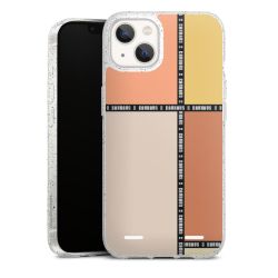 Carry Case Hülle Transparent/glitter ohne Band