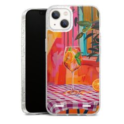 Carry Case Hülle Transparent/glitter ohne Band