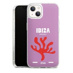 Carry Case Hülle Transparent/glitter ohne Band