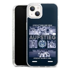 Carry Case Hülle Transparent/glitter ohne Band