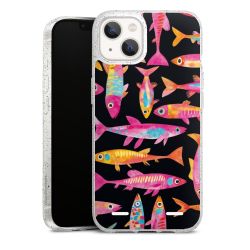 Carry Case Hülle Transparent/glitter ohne Band