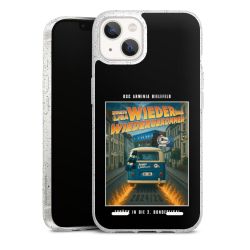 Carry Case Hülle Transparent/glitter ohne Band