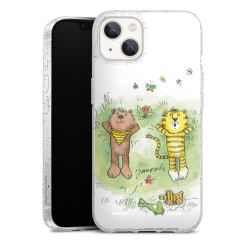 Carry Case Hülle Transparent/glitter ohne Band