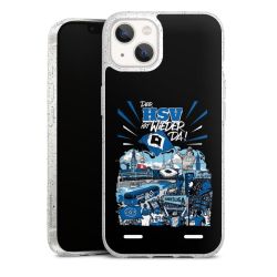 Carry Case Hülle Transparent/glitter ohne Band