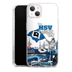 Carry Case Hülle Transparent/glitter ohne Band