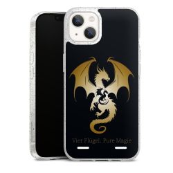 Carry Case Hülle Transparent/glitter ohne Band