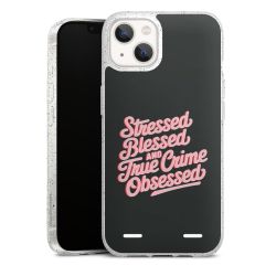 Carry Case Hülle Transparent/glitter ohne Band