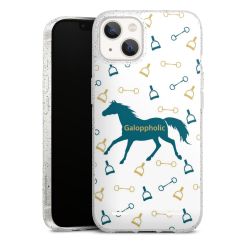 Carry Case Hülle Transparent/glitter ohne Band