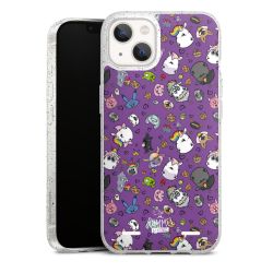 Carry Case Hülle Transparent/glitter ohne Band