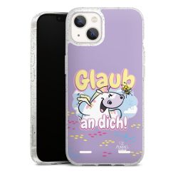 Carry Case Hülle Transparent/glitter ohne Band