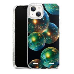 Carry Case Hülle Transparent/glitter ohne Band