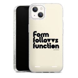 Carry Case Hülle Transparent/glitter ohne Band