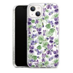 Carry Case Hülle Transparent/glitter ohne Band